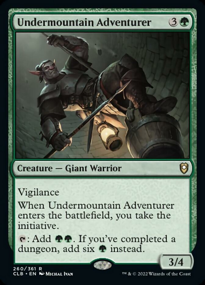 Undermountain Adventurer [Commander Legends: Battle for Baldur's Gate] | GnG Games