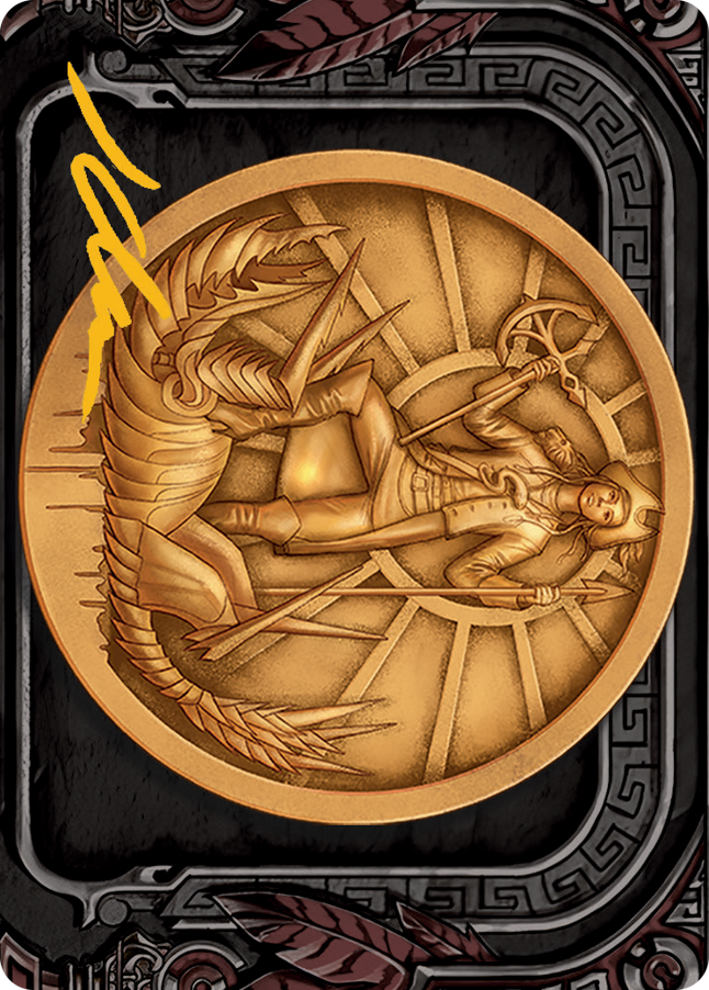 Captain Lannery Storm Art Card (Gold-Stamped Signature) [March of the Machine Art Series] | GnG Games