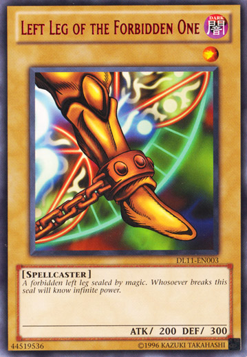 Left Leg of the Forbidden One (Red) [DL11-EN003] Rare | GnG Games