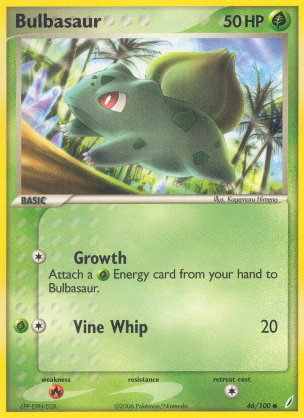 Bulbasaur (46/100) [EX: Crystal Guardians] | GnG Games