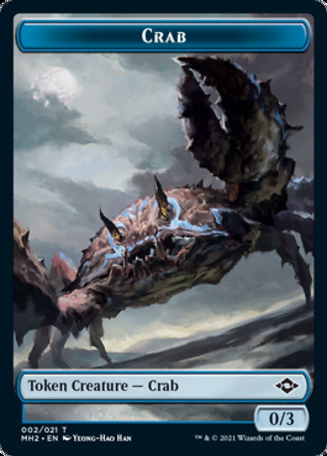 Crab Token [Modern Horizons 2 Tokens] | GnG Games