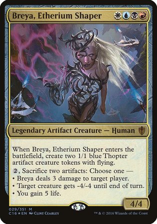 Breya, Etherium Shaper (Commander 2016) [Commander 2016 Oversized] | GnG Games