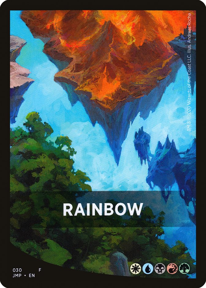 Rainbow Theme Card [Jumpstart Front Cards] | GnG Games