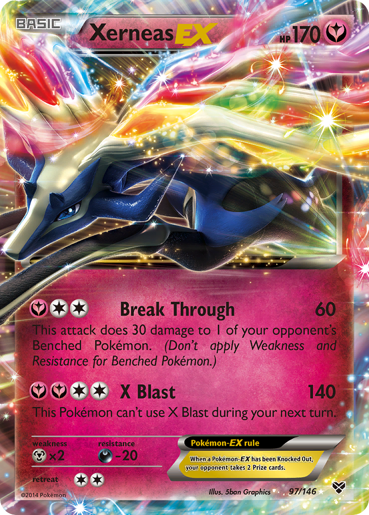 Xerneas EX (97/146) [XY: Base Set] | GnG Games