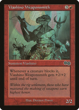 Viashino Weaponsmith [Urza's Saga] | GnG Games