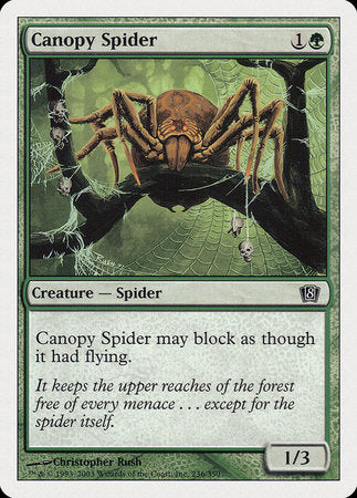 Canopy Spider [Eighth Edition] | GnG Games