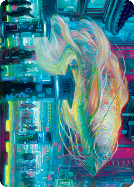 Skyswimmer Koi Art Card [Kamigawa: Neon Dynasty Art Series] | GnG Games