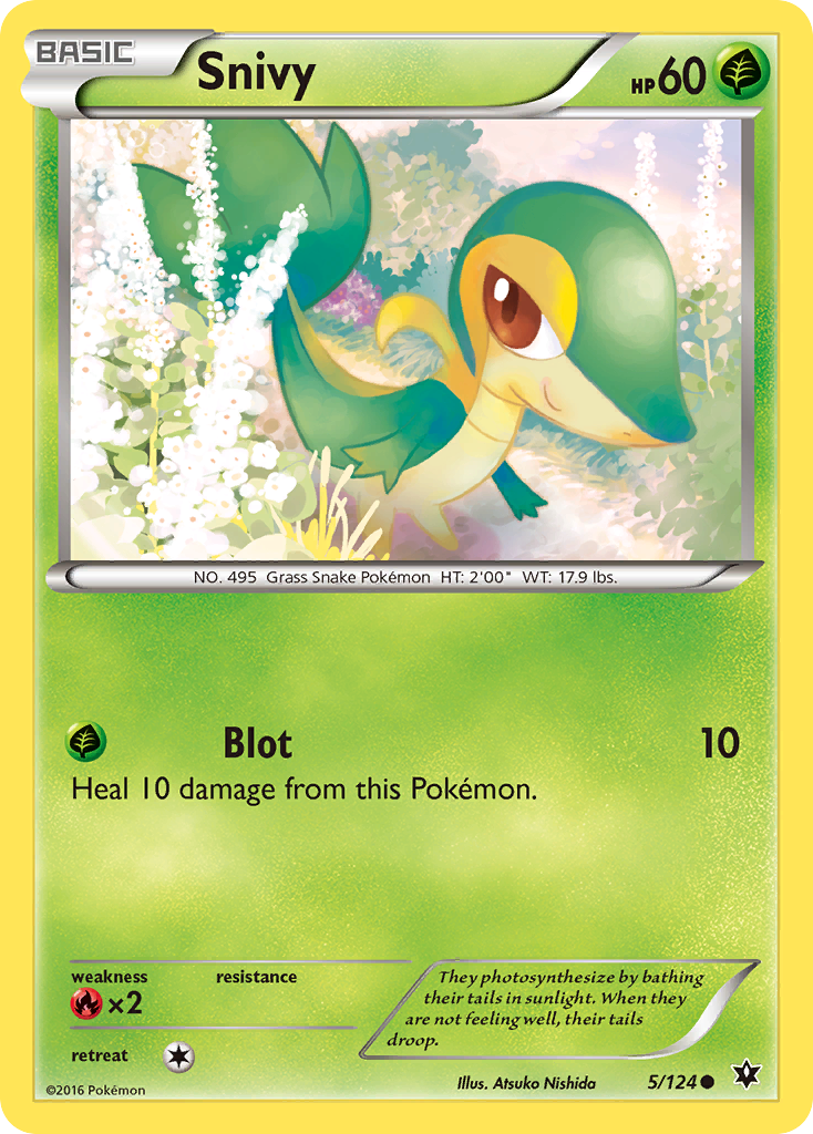 Snivy (5/124) [XY: Fates Collide] | GnG Games