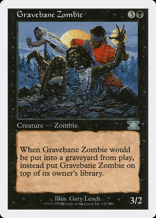 Gravebane Zombie [Classic Sixth Edition] | GnG Games