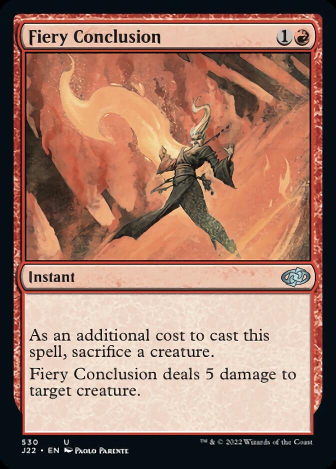Fiery Conclusion [Jumpstart 2022] | GnG Games