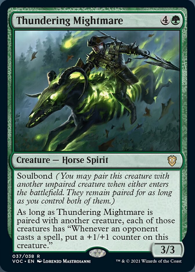 Thundering Mightmare [Innistrad: Crimson Vow Commander] | GnG Games