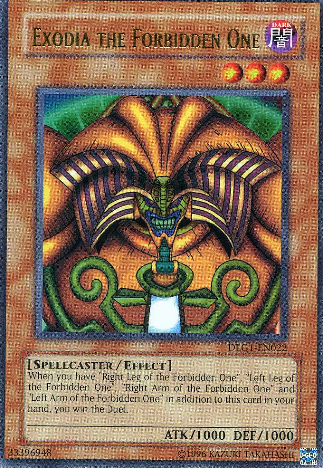 Exodia the Forbidden One [DLG1-EN022] Ultra Rare | GnG Games