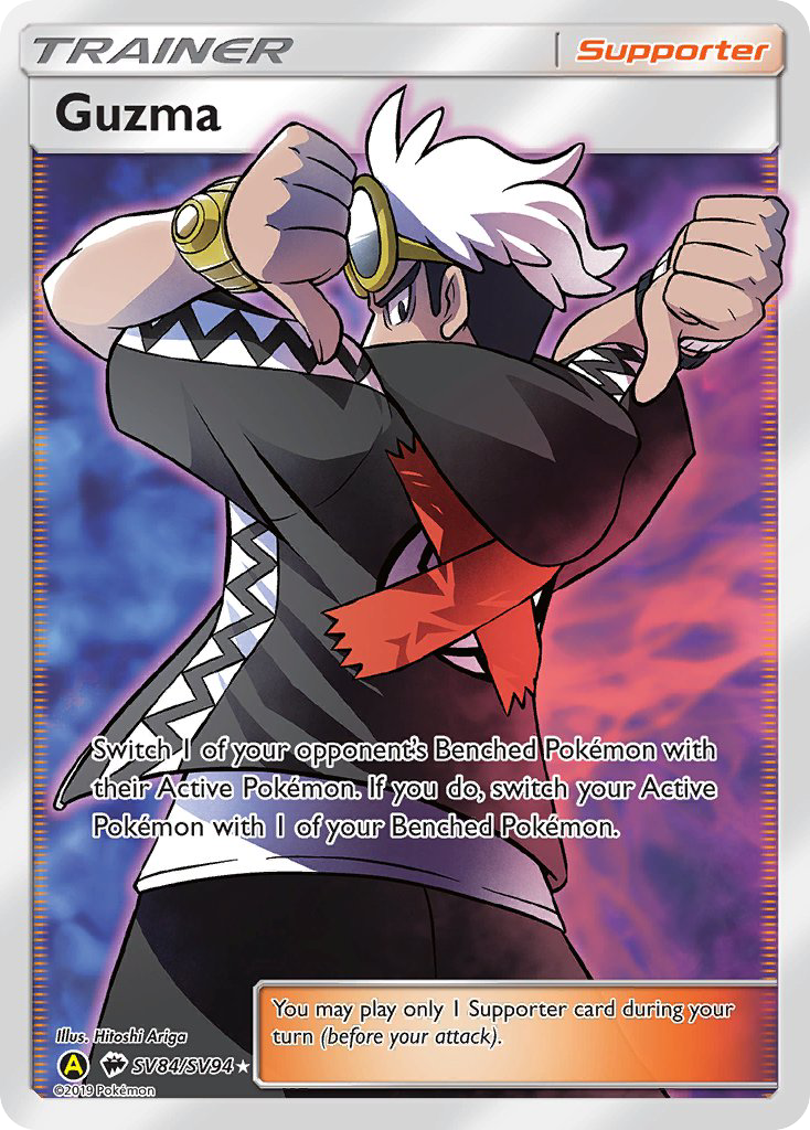 Guzma (SV84/SV94) [Sun & Moon: Hidden Fates - Shiny Vault] | GnG Games