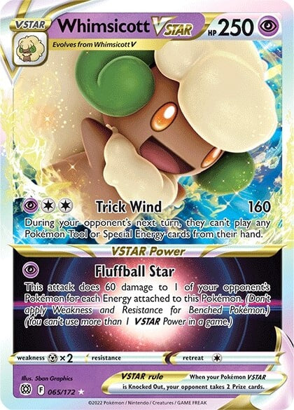 Whimsicott VSTAR (065/172) [Sword & Shield: Brilliant Stars] | GnG Games