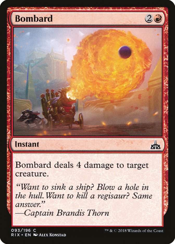 Bombard [Rivals of Ixalan] | GnG Games