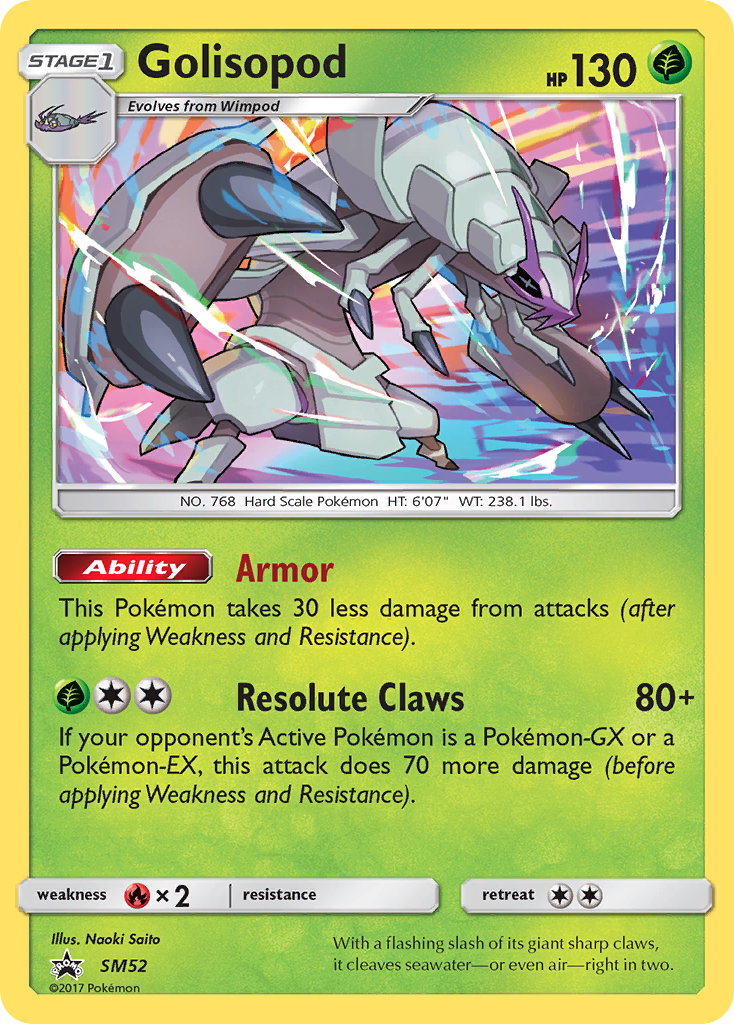 Golisopod (SM52) [Sun & Moon: Black Star Promos] | GnG Games