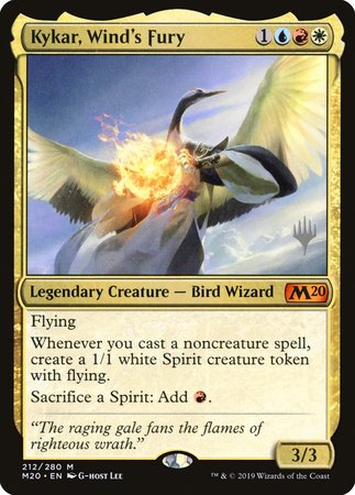 Kykar, Wind's Fury [Core Set 2020 Promos] | GnG Games