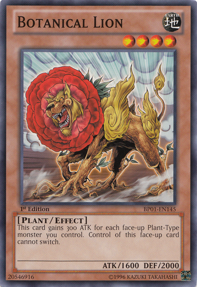 Botanical Lion [BP01-EN145] Common | GnG Games