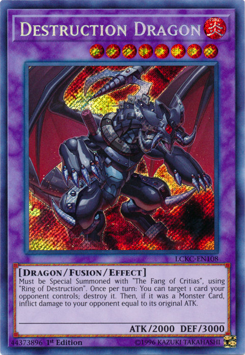 Destruction Dragon [LCKC-EN108] Secret Rare | GnG Games