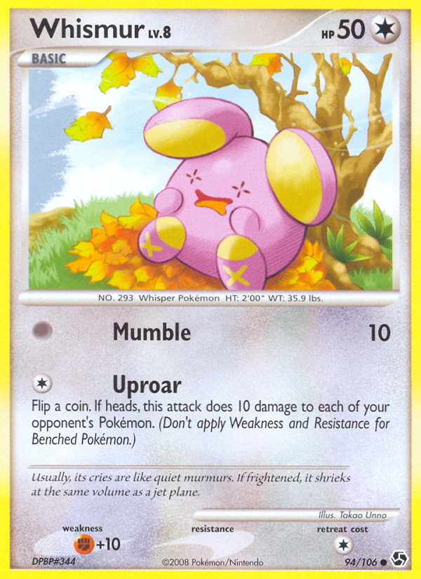 Whismur (94/106) [Diamond & Pearl: Great Encounters] | GnG Games