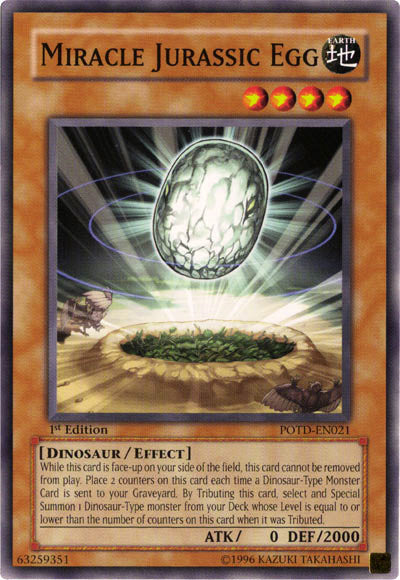 Miracle Jurassic Egg [POTD-EN021] Common | GnG Games