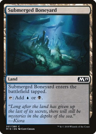 Submerged Boneyard [Core Set 2019] | GnG Games