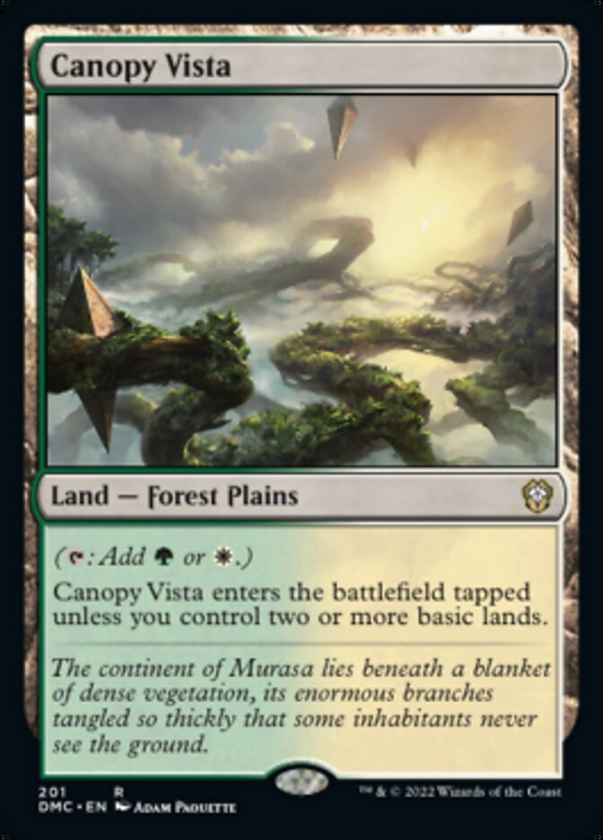 Canopy Vista [Dominaria United Commander] | GnG Games