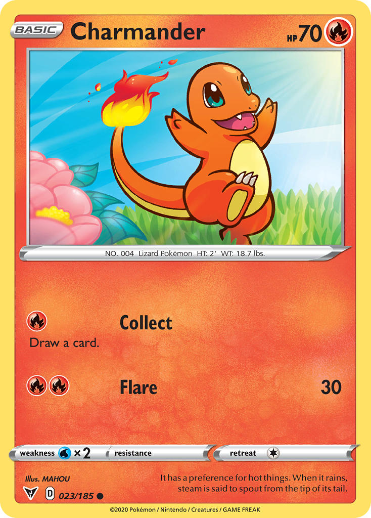 Charmander (023/185) [Sword & Shield: Vivid Voltage] | GnG Games