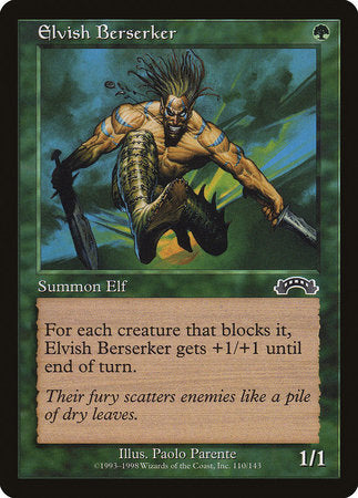 Elvish Berserker [Exodus] | GnG Games