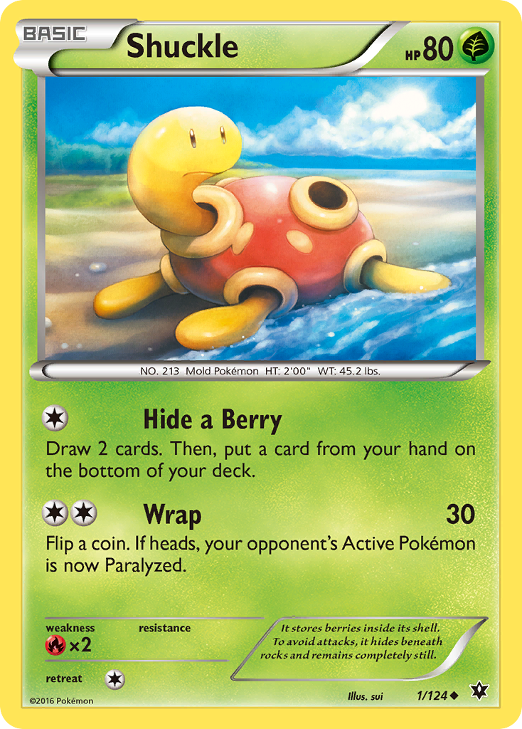 Shuckle (1/124) [XY: Fates Collide] | GnG Games