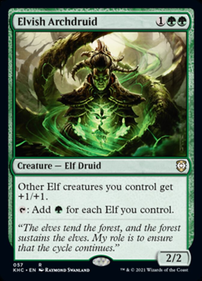 Elvish Archdruid [Kaldheim Commander] | GnG Games