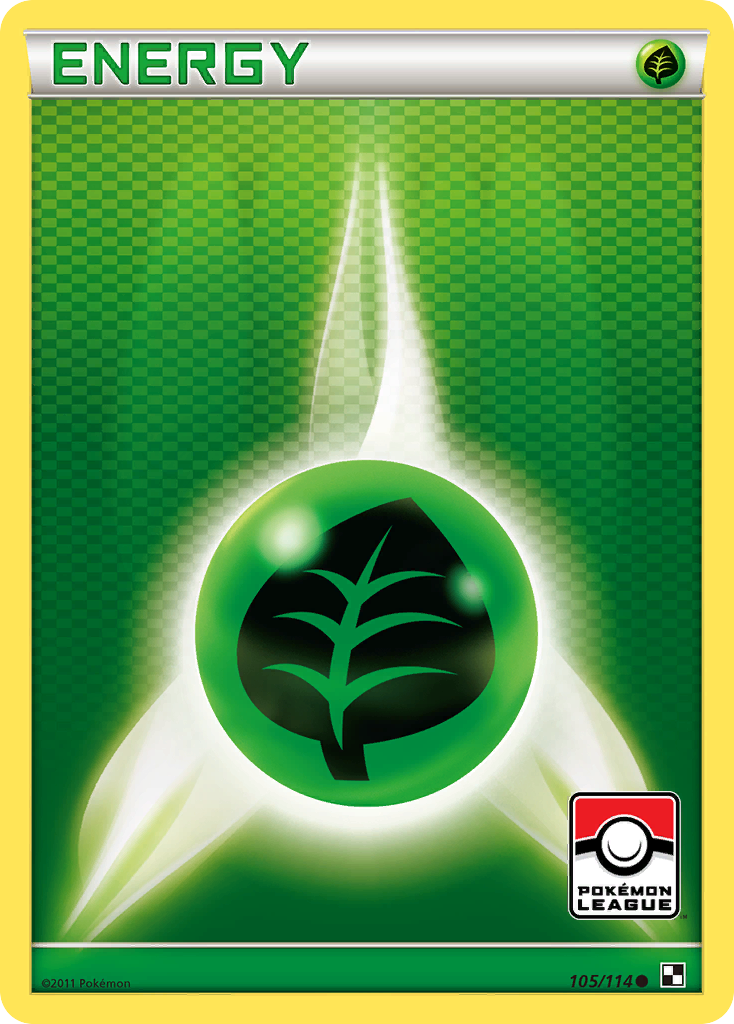 Grass Energy (105/114) [Black & White: Base Set] | GnG Games