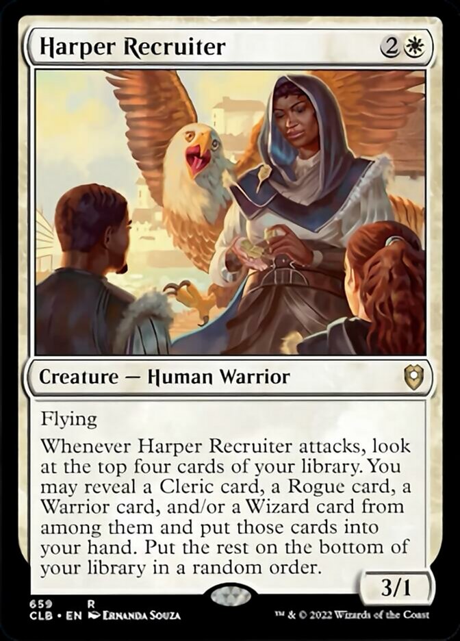 Harper Recruiter [Commander Legends: Battle for Baldur's Gate] | GnG Games