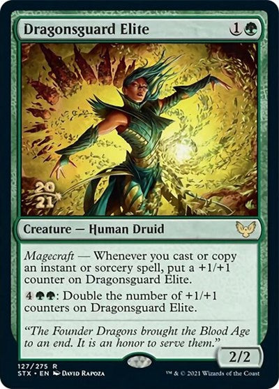 Dragonsguard Elite [Strixhaven: School of Mages Prerelease Promos] | GnG Games
