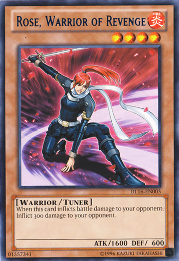 Rose, Warrior of Revenge (Blue) [DL16-EN005] Rare | GnG Games