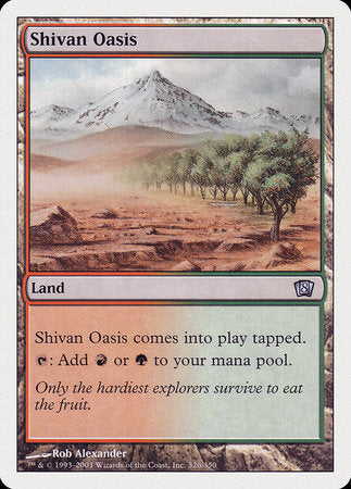 Shivan Oasis [Eighth Edition] | GnG Games