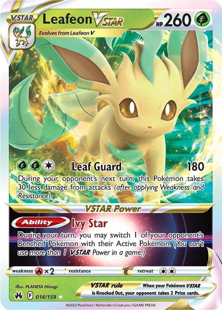 Leafeon VSTAR (014/159) [Sword & Shield: Crown Zenith] | GnG Games