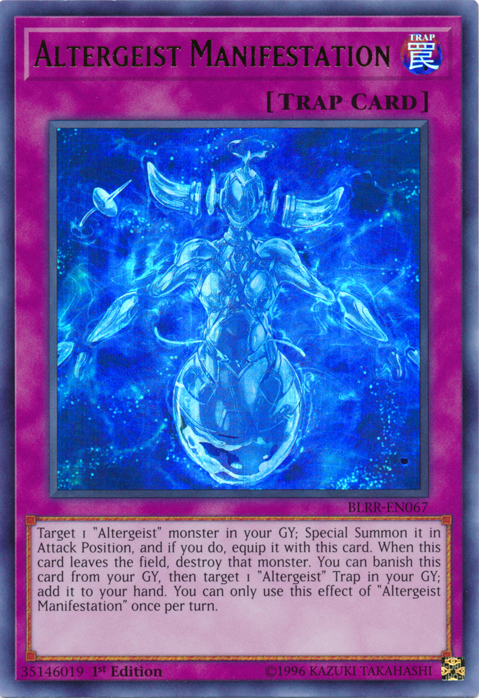 Altergeist Manifestation [BLRR-EN067] Ultra Rare | GnG Games