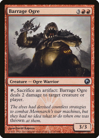 Barrage Ogre [Scars of Mirrodin] | GnG Games