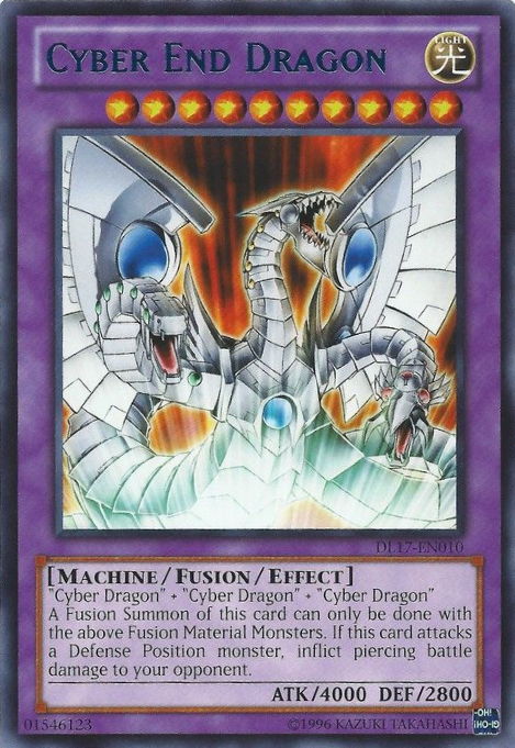 Cyber End Dragon (Blue) [DL17-EN010] Rare | GnG Games