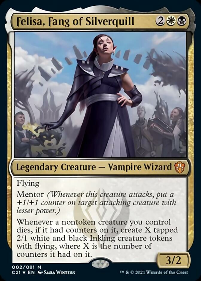 Felisa, Fang of Silverquill [Commander 2021] | GnG Games