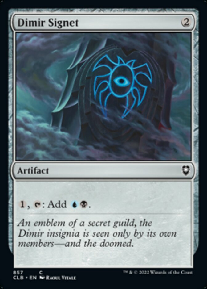 Dimir Signet [Commander Legends: Battle for Baldur's Gate] | GnG Games