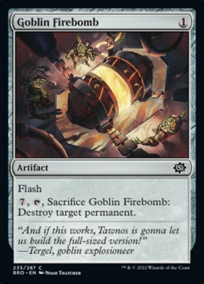 Goblin Firebomb [The Brothers' War] | GnG Games