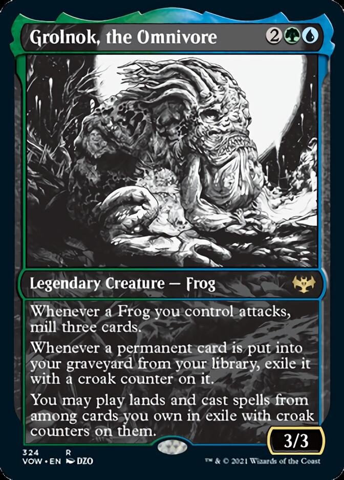 Grolnok, the Omnivore (Showcase Eternal Night) [Innistrad: Crimson Vow] | GnG Games