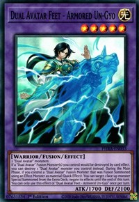 Dual Avatar Feet - Armored Un-Gyo [PHRA-EN033] Super Rare | GnG Games