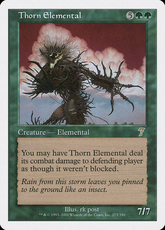 Thorn Elemental [Seventh Edition] | GnG Games