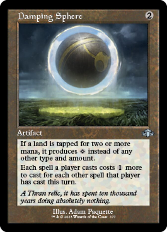 Damping Sphere (Retro) [Dominaria Remastered] | GnG Games