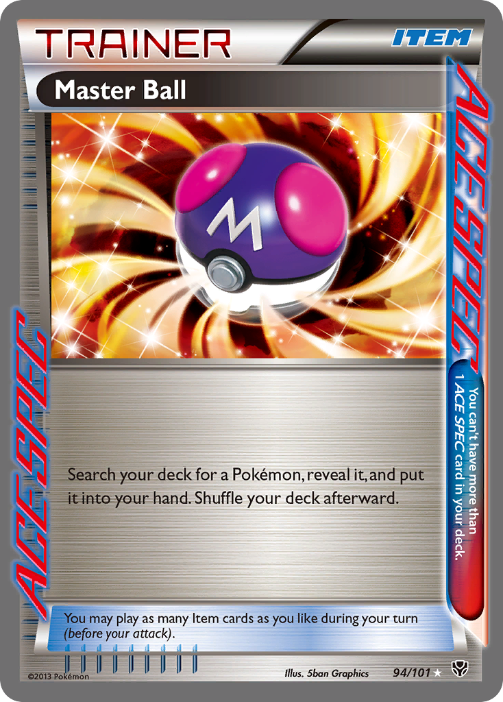 Master Ball (94/101) [Black & White: Plasma Blast] | GnG Games