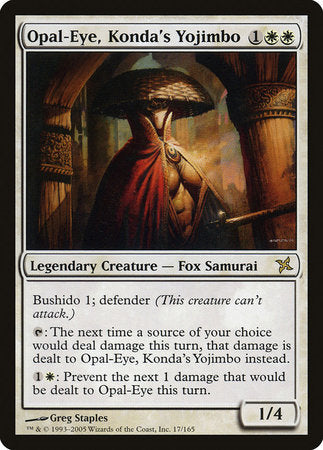 Opal-Eye, Konda's Yojimbo [Betrayers of Kamigawa] | GnG Games