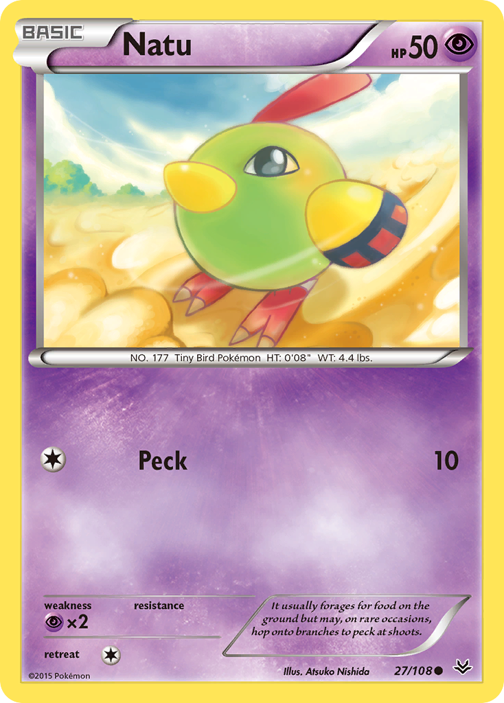 Natu (27/108) [XY: Roaring Skies] | GnG Games